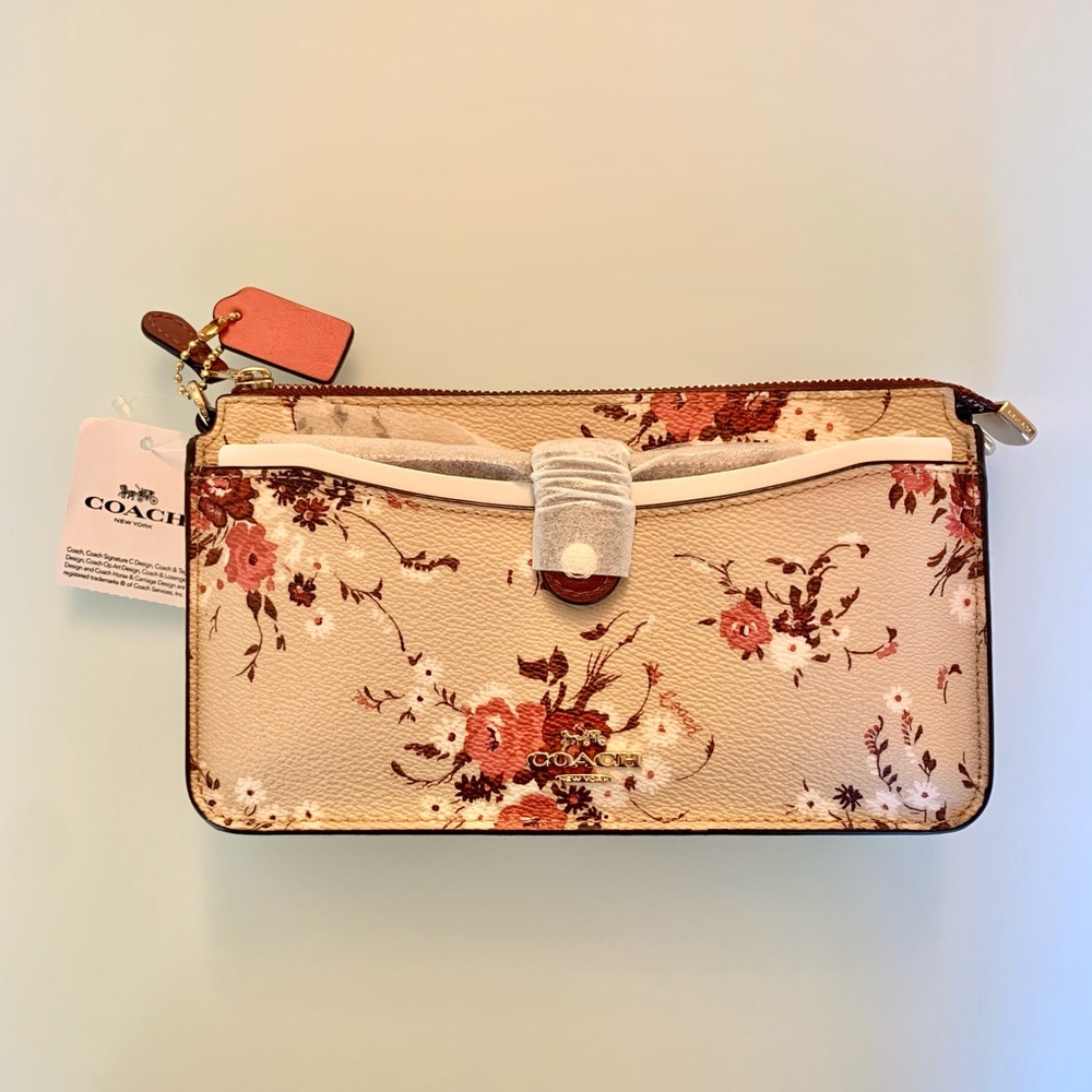 Coach Noa Pop-Up Messenger with mixed floral print